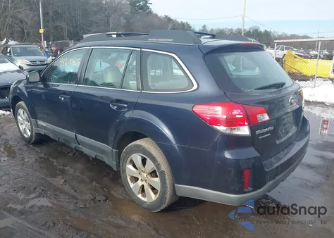 2012 Subaru Outback 2.5I from USA, damaged, VIN 4S4BRBAC1C3296082